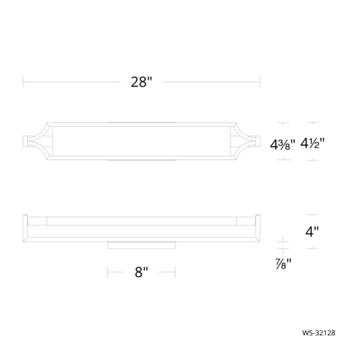 Emblem LED Bath Bar