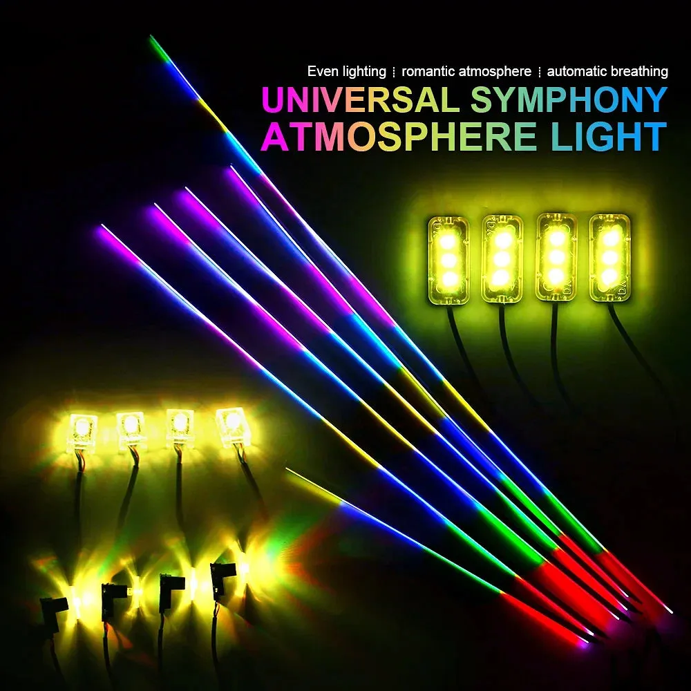 Emitting Color: Cold White - 18 in 1 Dual Zone Symphony Streamer