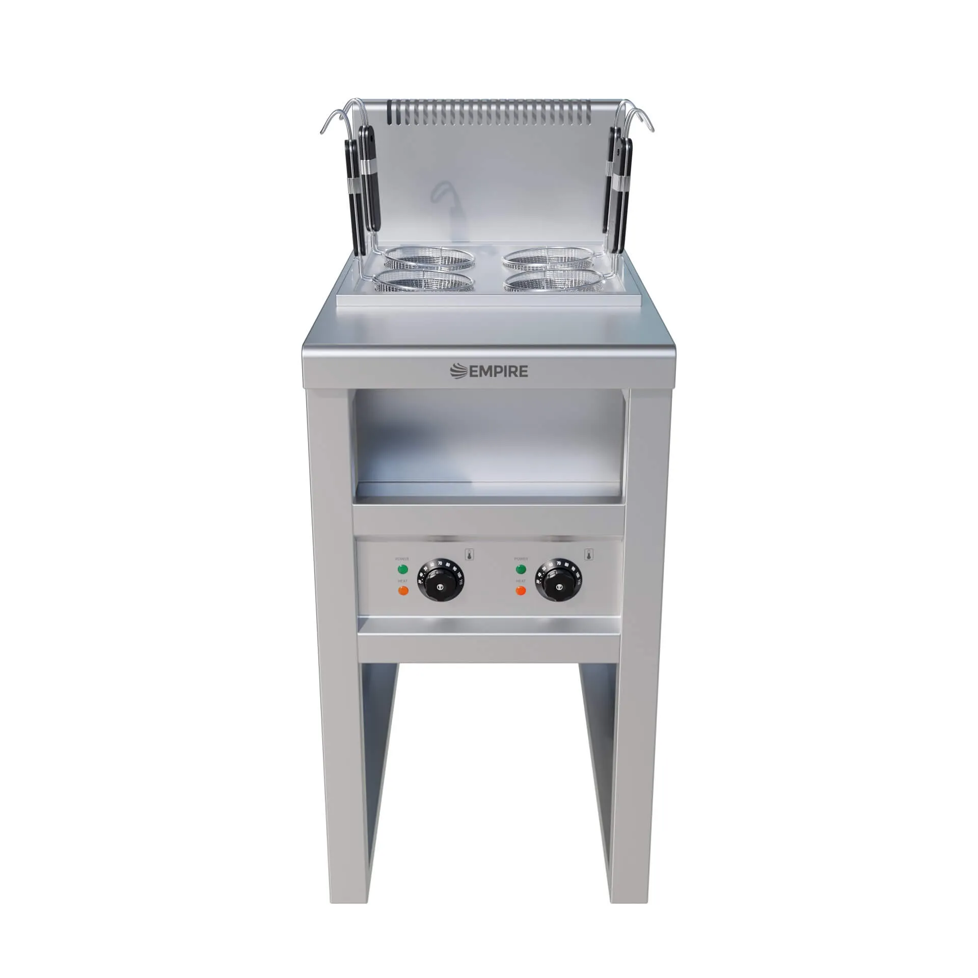 Empire Electric Floor Standing Pasta Cooker Boiler with 4 Straining Baskets - EMP-FSPC4