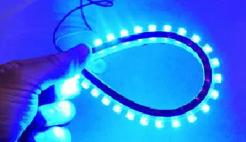 Flexible Blue LED Strip High Intensity  30 LED