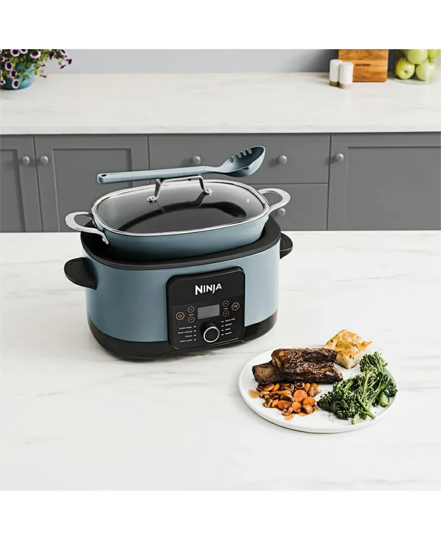 Foodi 8-In-1 PossibleCooker Slow Cooker | Sea Salt Grey - Delivery in 1-2 Weeks