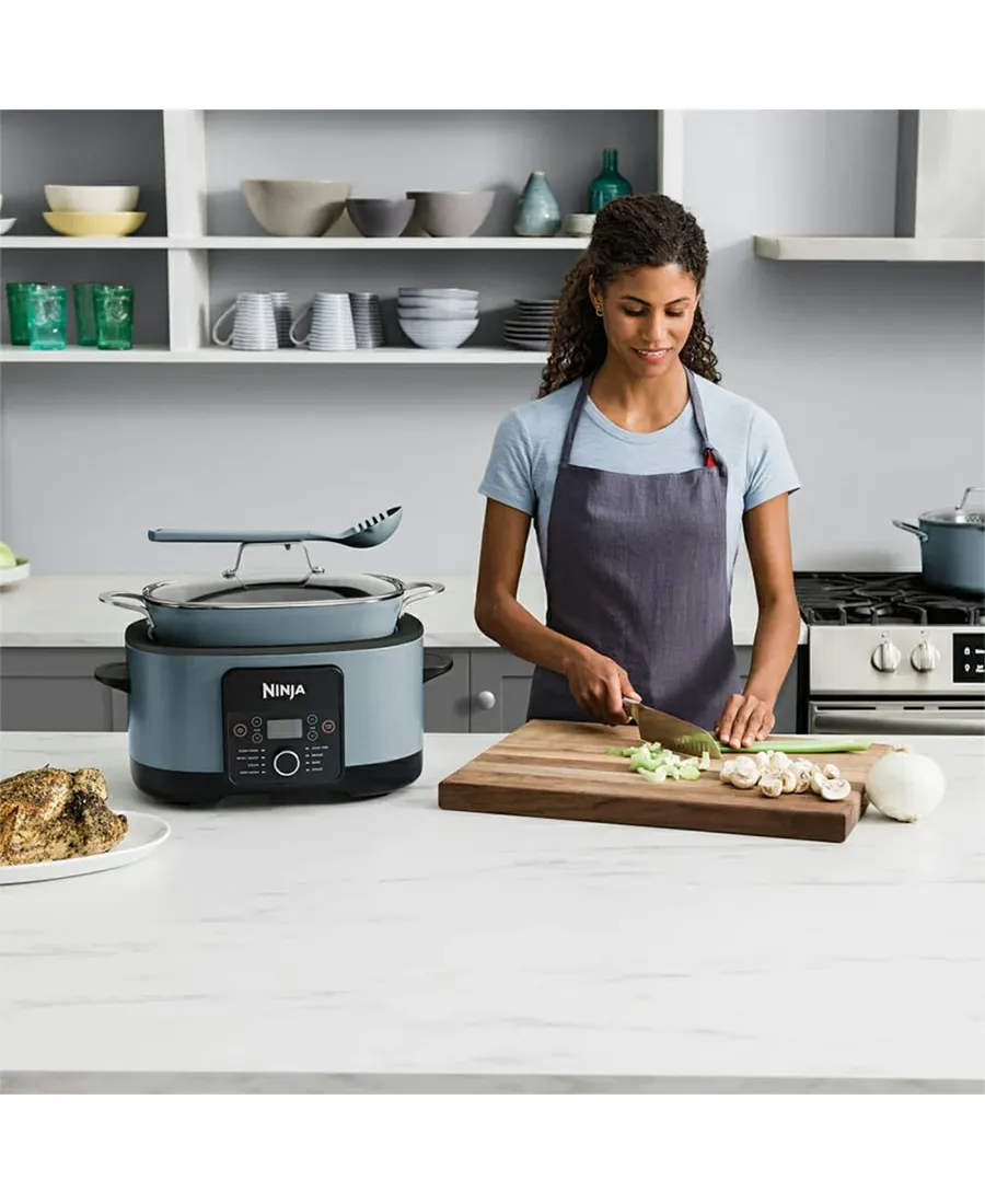 Foodi 8-In-1 PossibleCooker Slow Cooker | Sea Salt Grey - Delivery in 1-2 Weeks