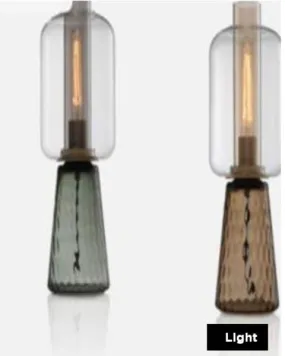 Forzza Gemini Modern Table Lamp
