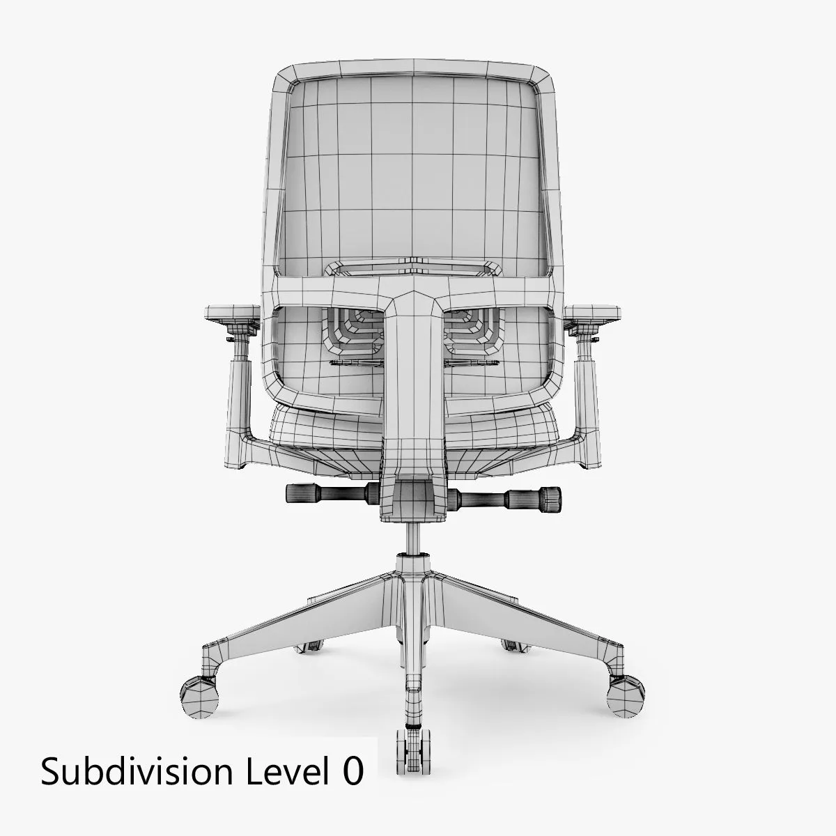 FREE Haworth Lively Task Office Chair 3D Model