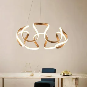 Glod Color New Design Modern LED Pendant Lights For Living Room Dining Kitchen Bar Home Lighting Decoration Pendant Lamp