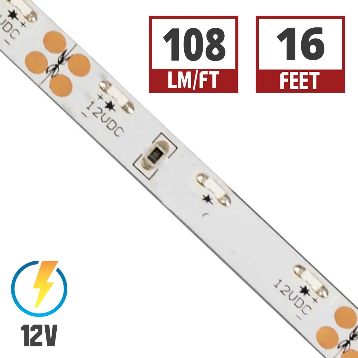 GM Lighting LTR-S Spec Series Side View LED Tape Light