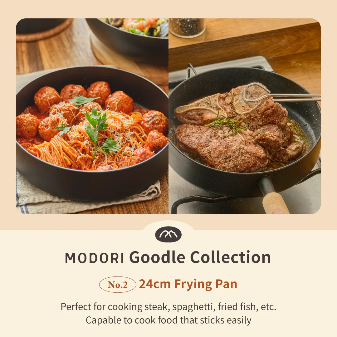 Goodle Black - 24cm Frying Pan