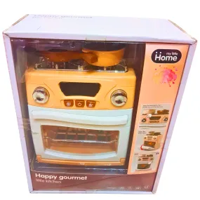 Happy Gourmet Little Kitchen Toy Set – Realistic Cooking Play for Kids – Ages 3 
