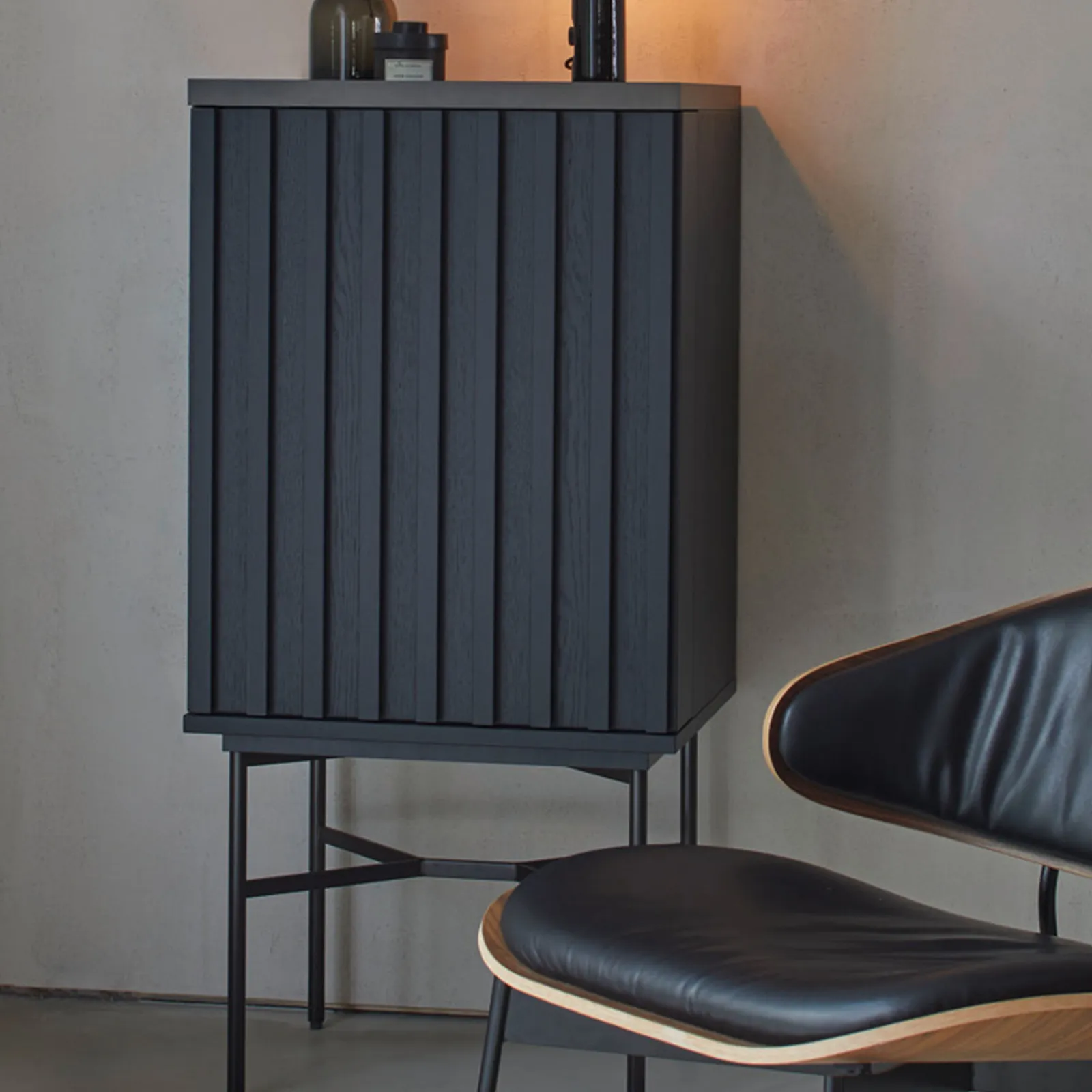 Harri Slim High | Bar Cabinet