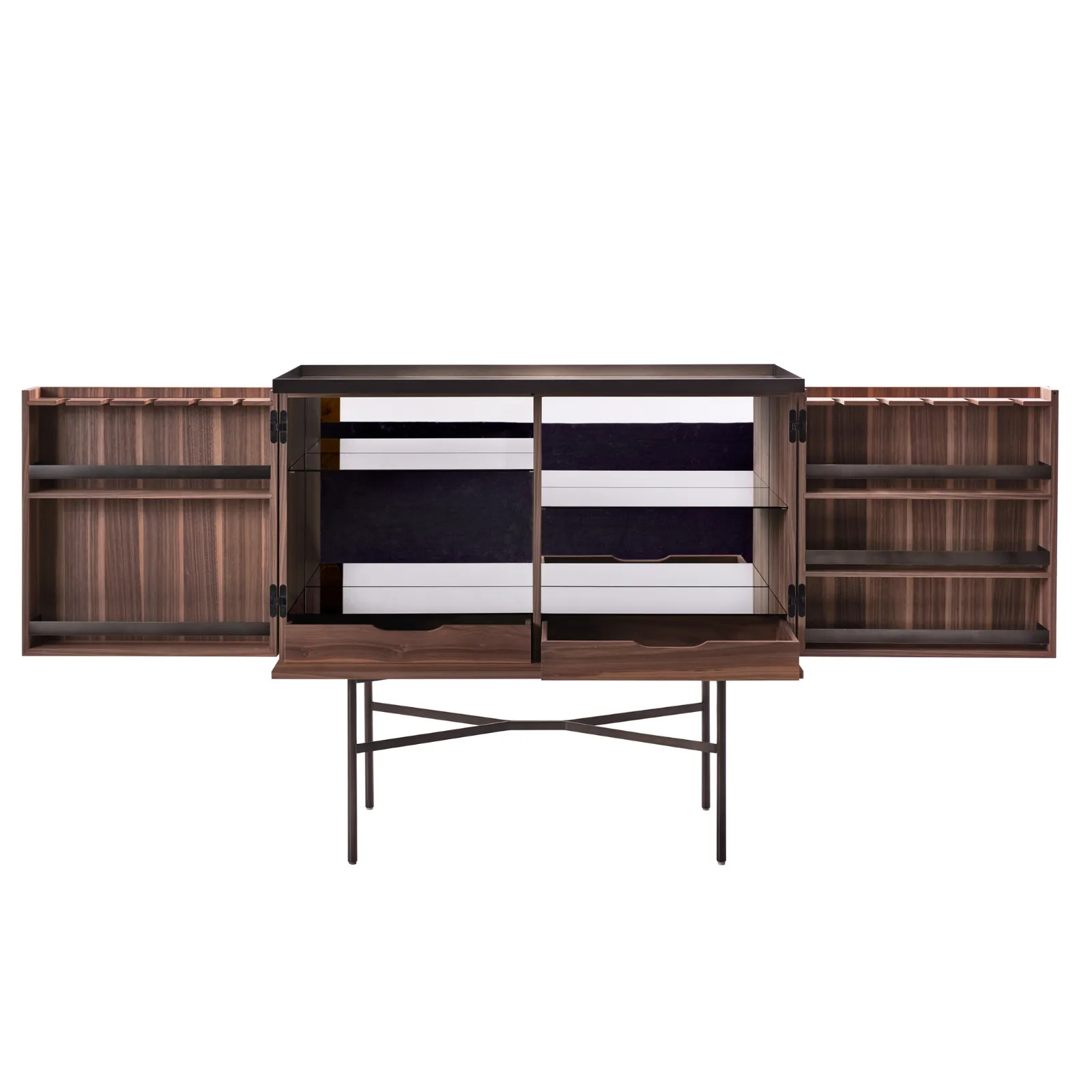 Harri Wide Low | Bar Cabinet