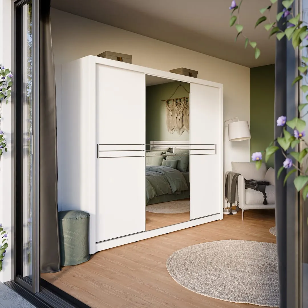 Havana 11 - 3 Sliding Door Wardrobe 250cm
