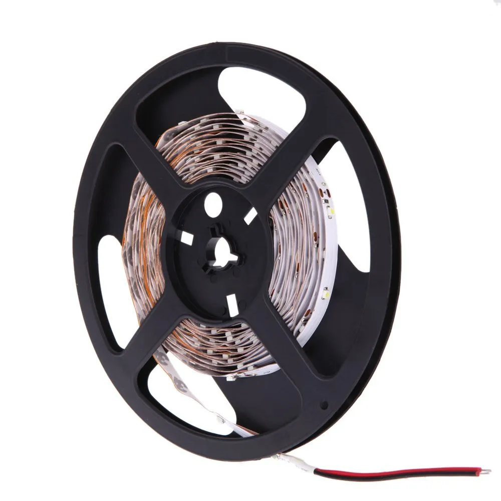 High CRI90 Flexible LED Strips,  DC 12V 5Meter Roll Strip, SMD3528-150 30 150LM LEDs Per Meter, 8mm Wide Tape