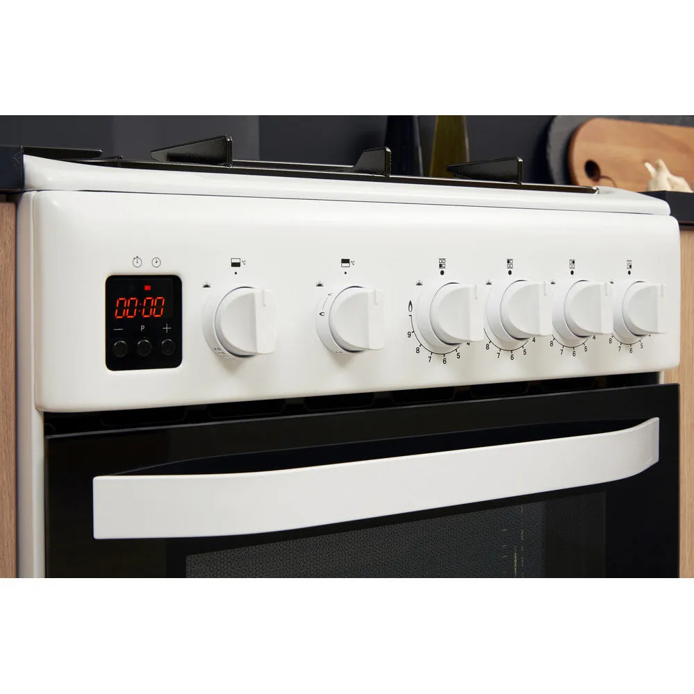 Hotpoint HD5G00CCW/UK Freestanding cooker Gas White A 