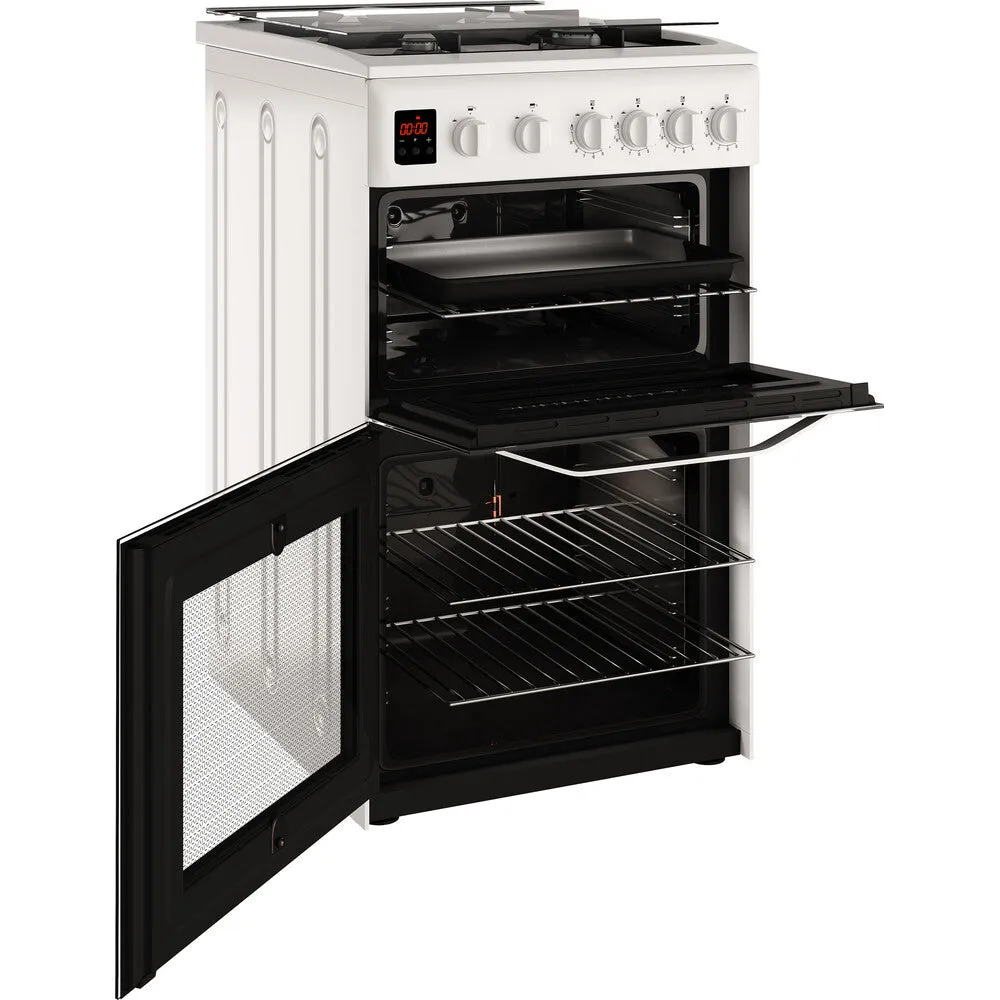 Hotpoint HD5G00CCW/UK Freestanding cooker Gas White A 