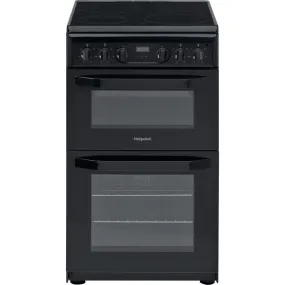 Hotpoint HD5V93CCB UK Electric Cooker Black