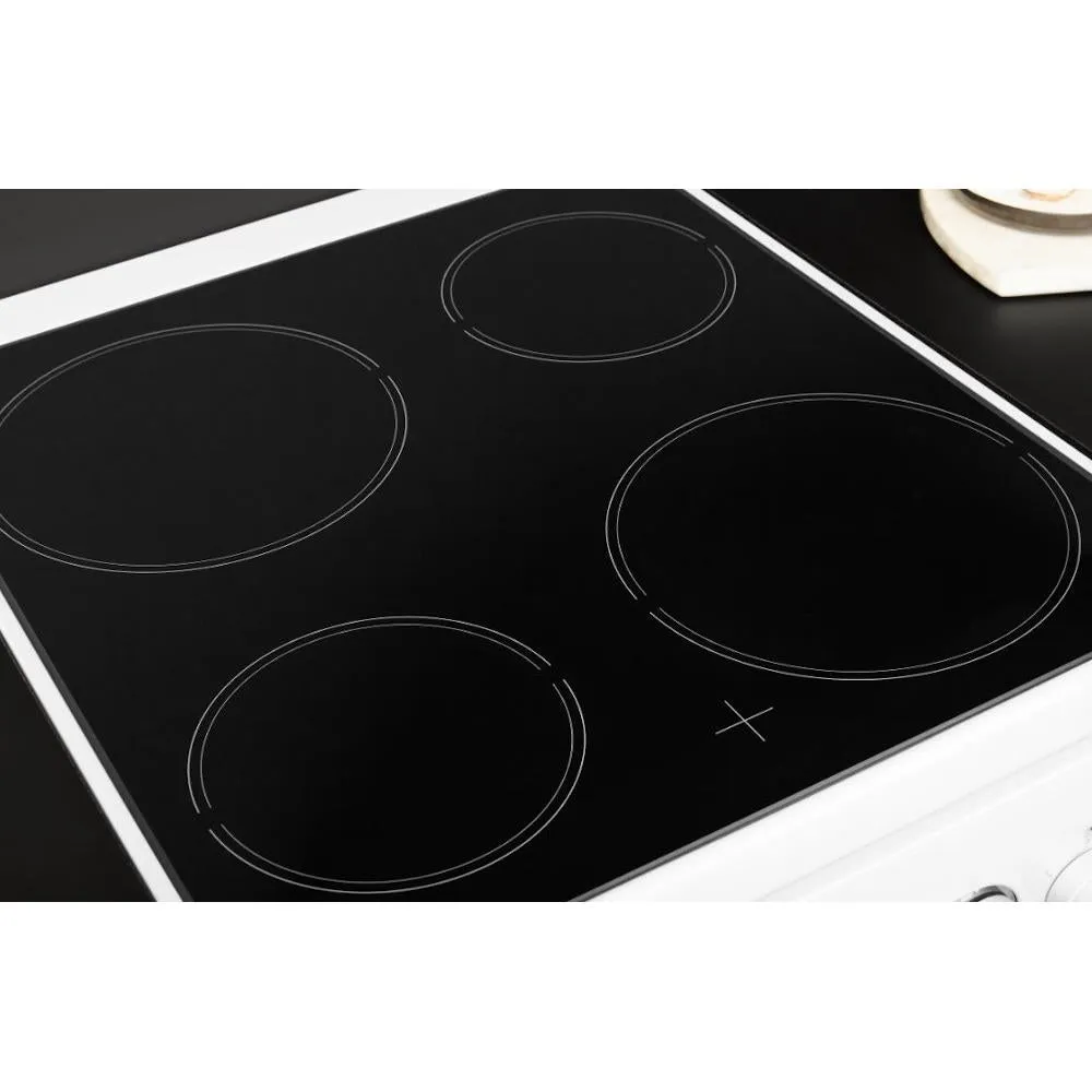 Hotpoint HD5V93CCW Ceramic Electric Cooker with Double Oven White