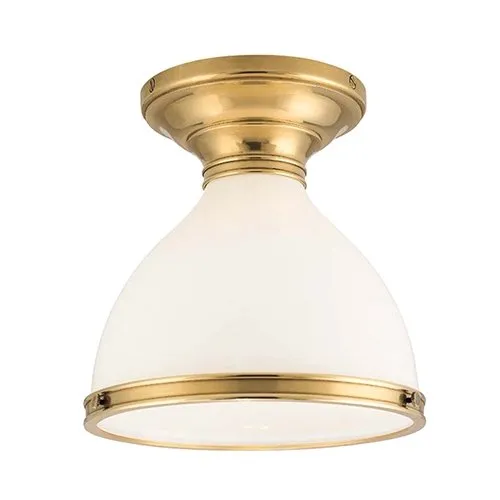 Hudson Valley 2612 Randolph 1-lt Semi Flush