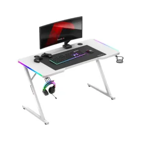 Huzaro Hero 2.5 RGB White Gaming Desk