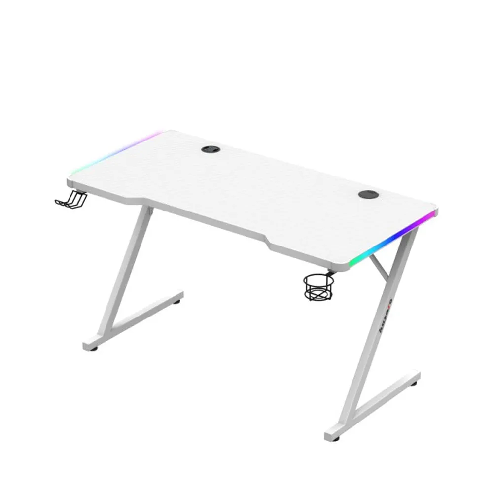 Huzaro Hero 2.5 RGB White Gaming Desk