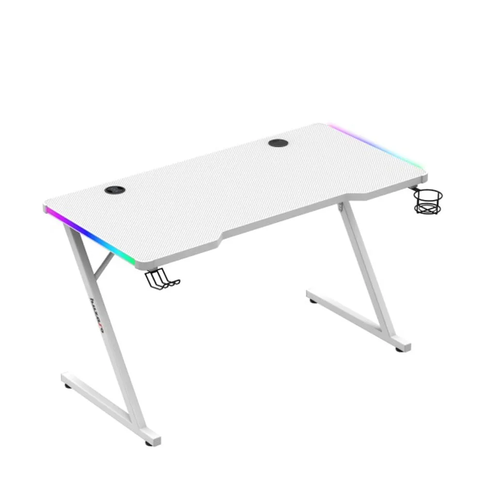Huzaro Hero 2.5 RGB White Gaming Desk