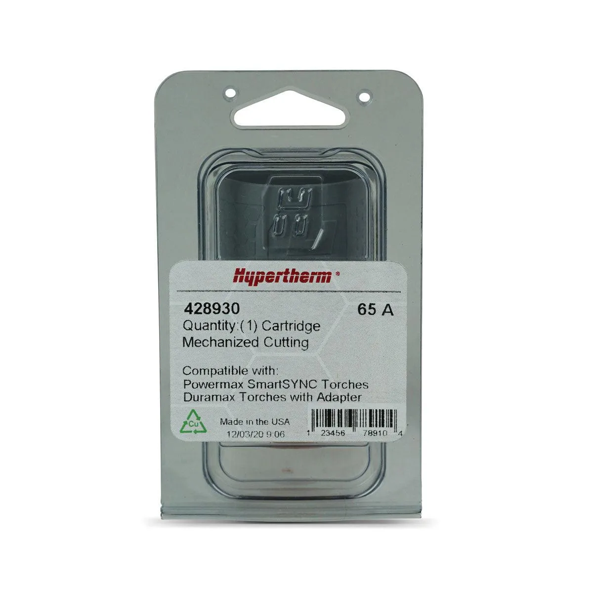 Hypertherm 65A SmartSYNC Cartridge for Mechanized Cutting - 428930