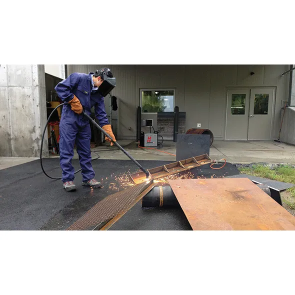 Hypertherm Duramax Hyamp 4' Long Hand Torch 90deg Head 25' - 059568