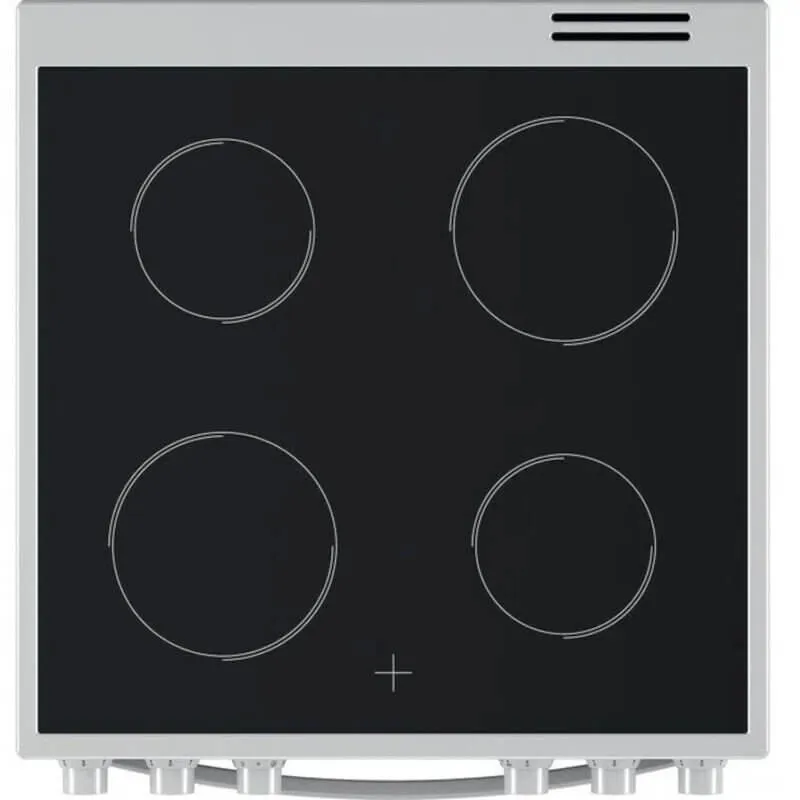 Indesit IS67V5KHW 60cm Electric Cooker with Ceramic Hob - White