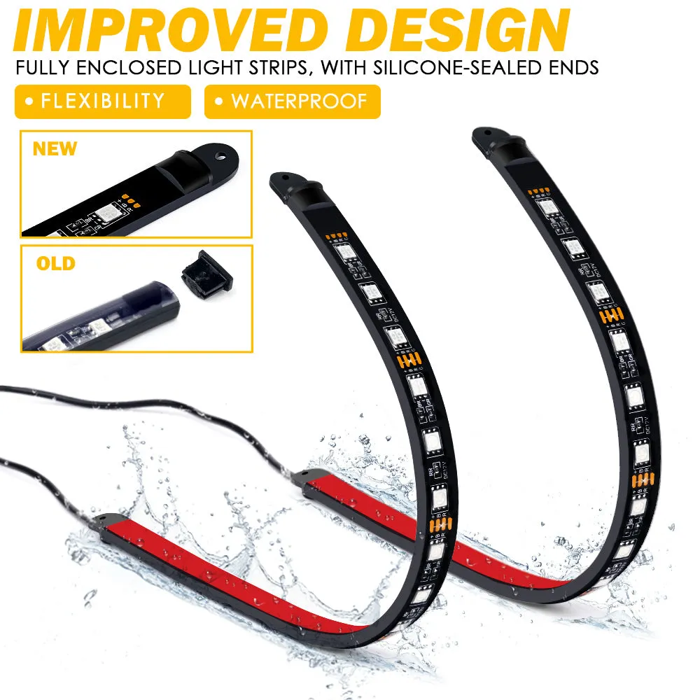 Interior RGB LED Car Light Set with Remote Control | Celestial Series
