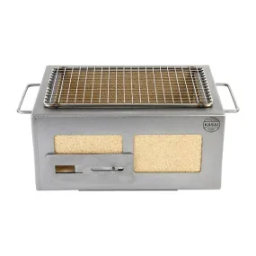 Kasai Nano Pro Konro Hibachi Grill with Stainless Steel Frame For 2 - 3 People - HW412