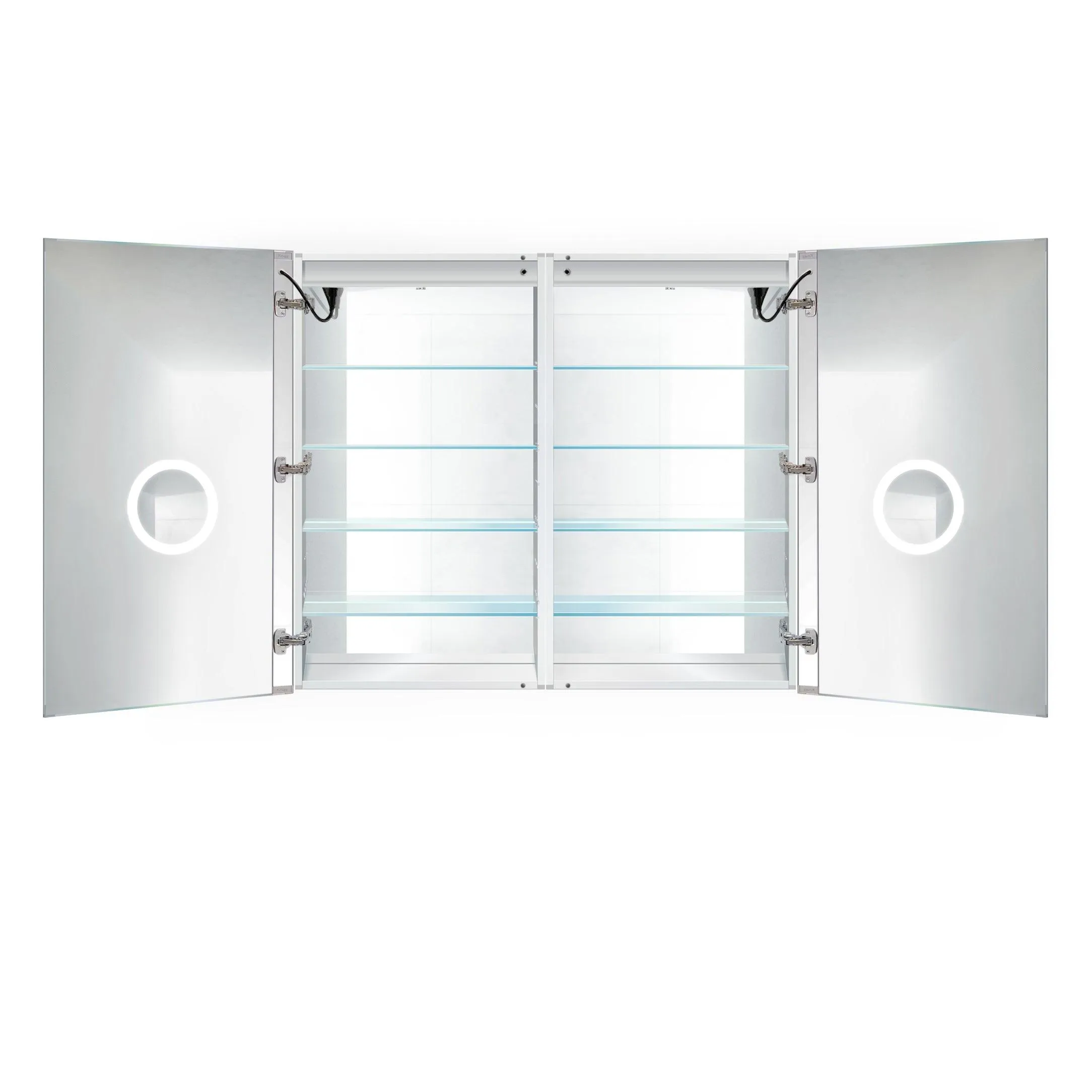 Krugg Svange 48″ X 42″ LED Medicine Cabinet w/Dimmer & Defogger