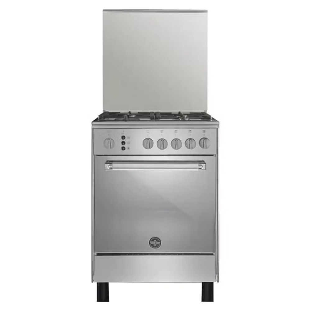 La Germania Gas Cooker 6D80GRB1X4AWW 4 Burners (60cm X 60cm)