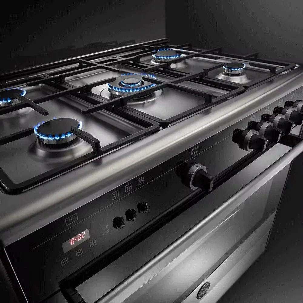 La Germania Gas Cooker 9M10G4A1X4AWW 5 Burners (90cm X 60cm)