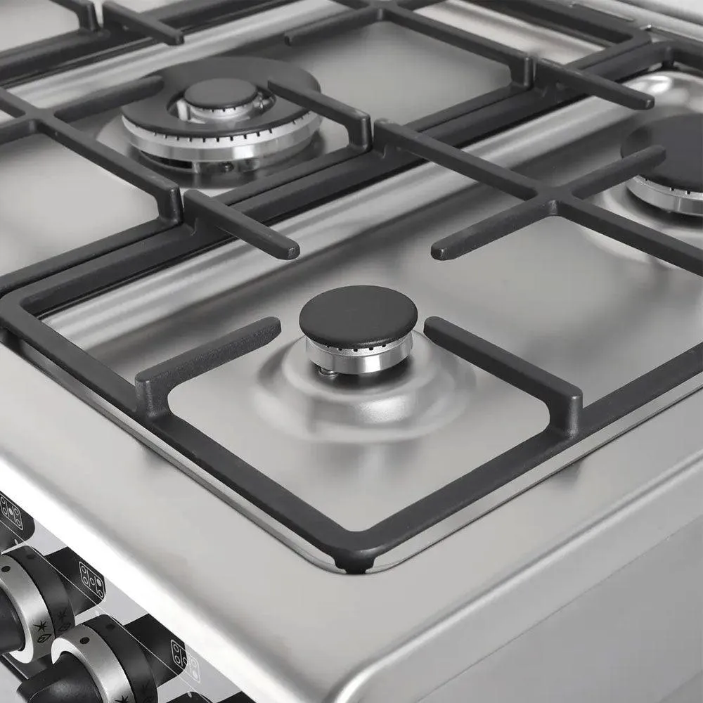 La Germania Gas Cooker 9N10GUB1X4AWW 5 Burners (90cm X 60cm)