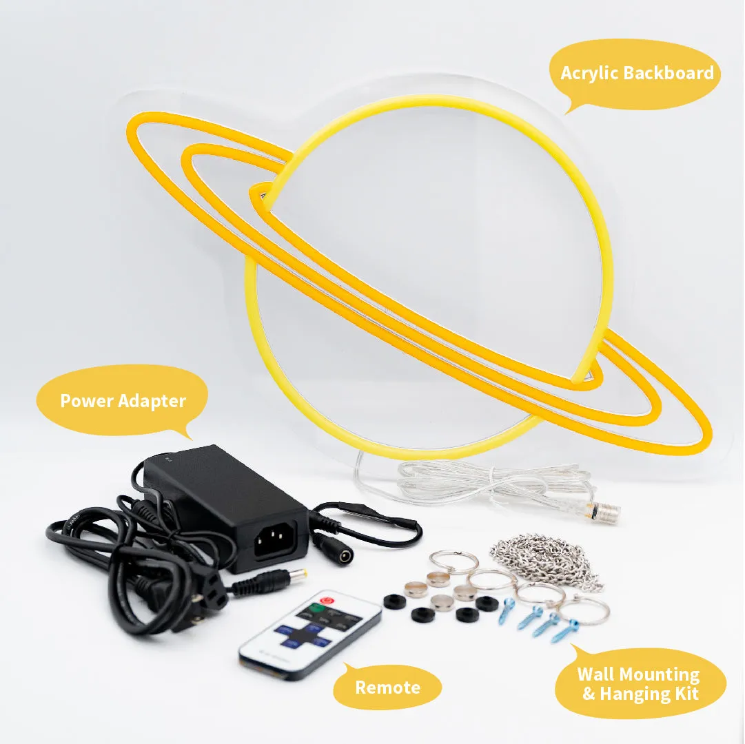 LED Neon Saturn