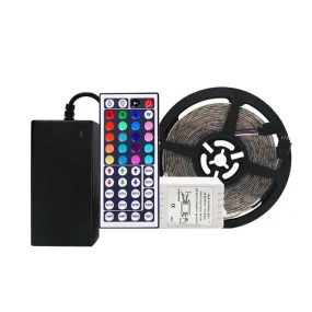 LED RGB Tape Light Kits 12V DC 16 ft Reel