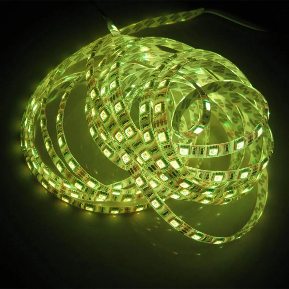 LED RGB Tape Lights 12V DC 16 ft Reel