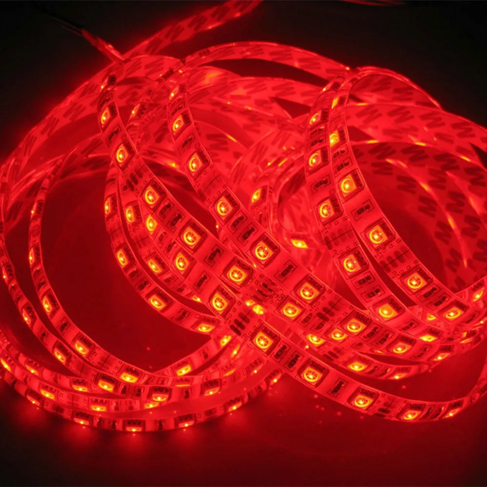 LED RGB Tape Lights 12V DC 16 ft Reel