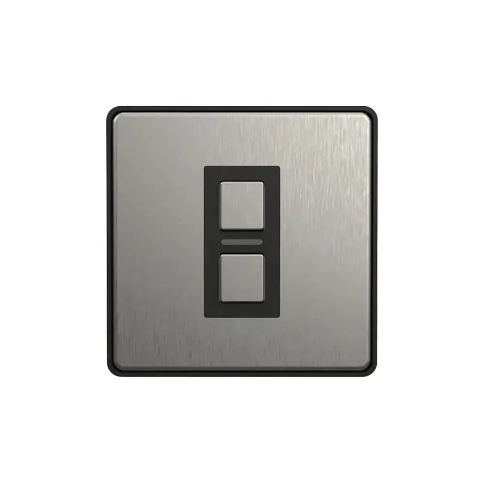 Lightwave LP51-SS 1 Gang Wireless Smart Dimmer Switch - Stainless Steel
