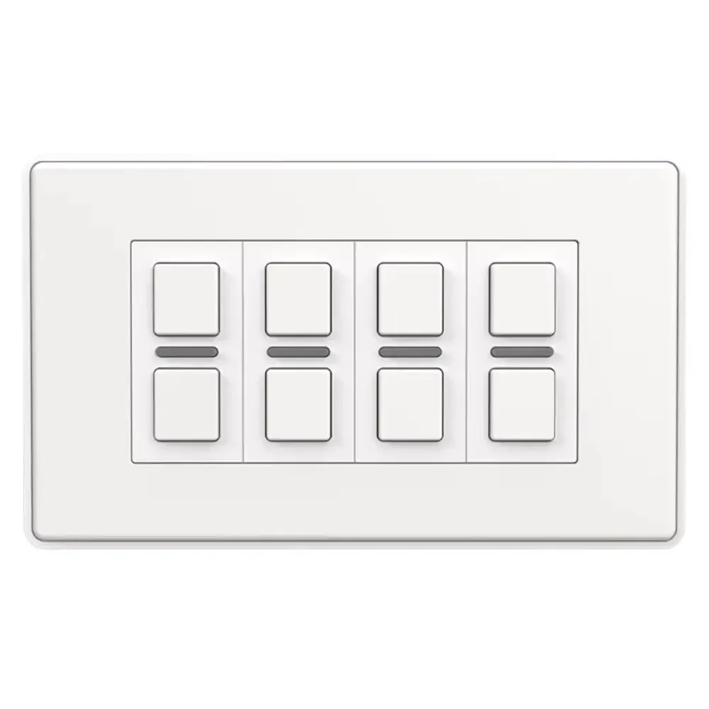 Lightwave LP54-WH 4 Gang Wire-Free Smart Dimmer Switch - White