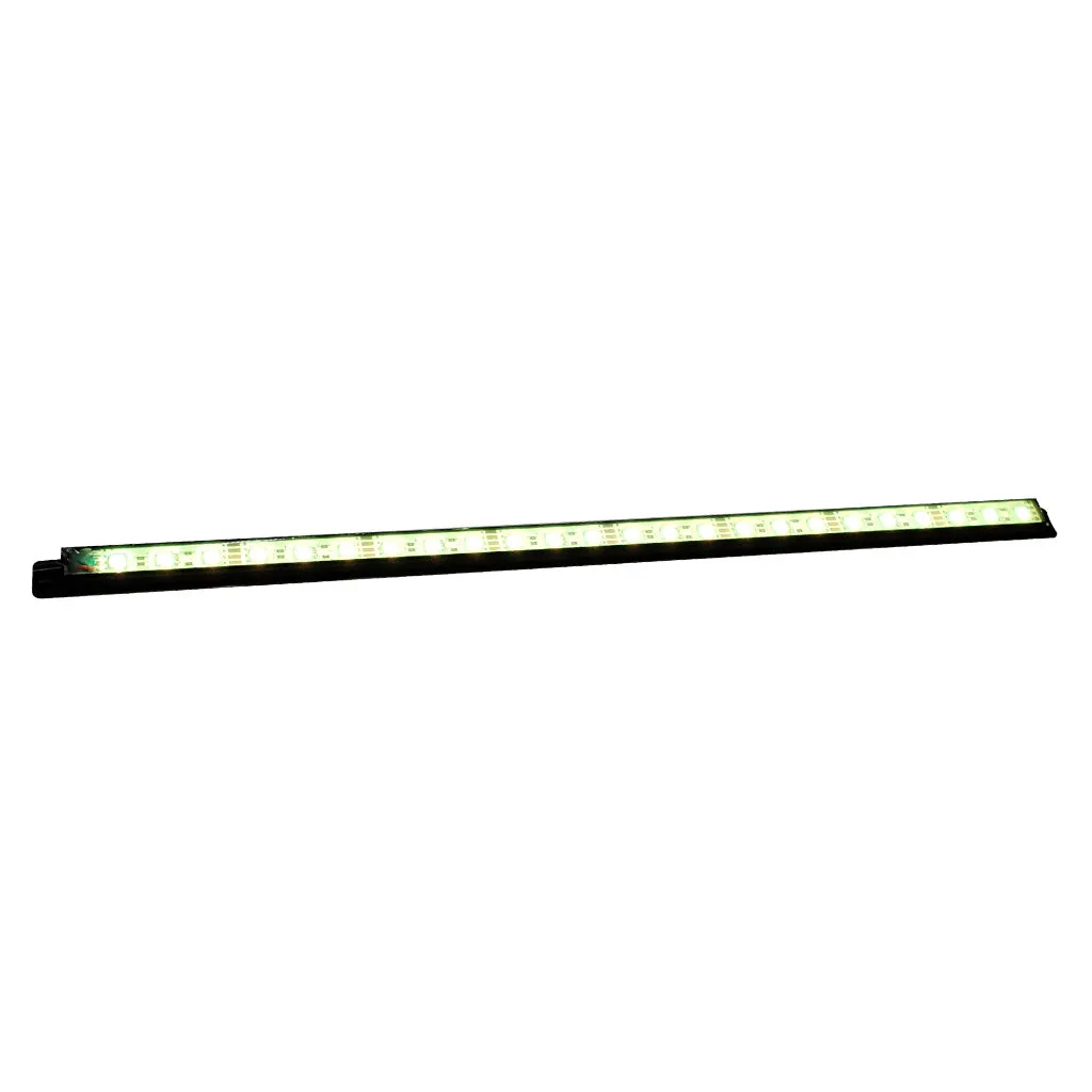 Linear Waterproof LED Channel Light - Black Housing - RGBW