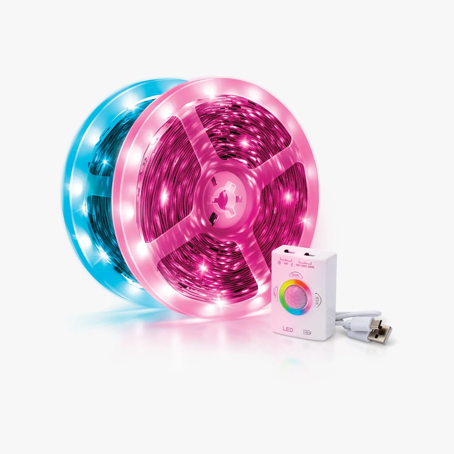 Lit Amber by Jetson LED Light-Up Strips