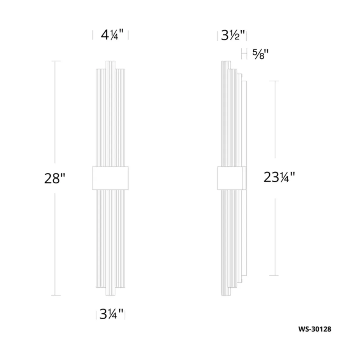 Luzerne LED Bath Bar 3000K