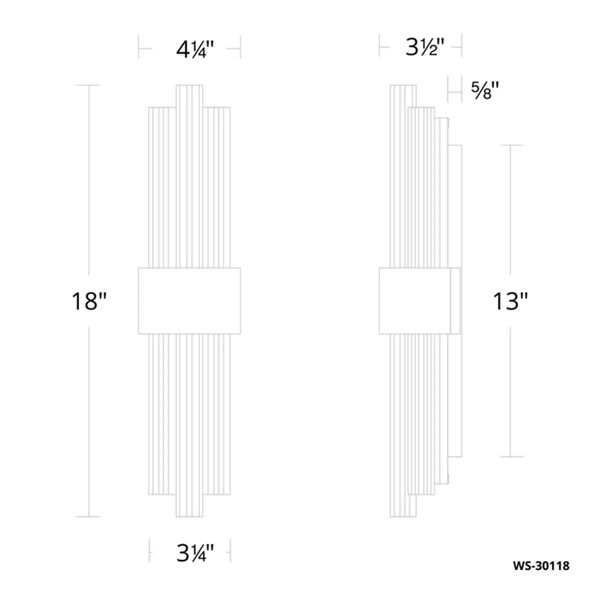 Luzerne LED Bath Bar 3000K