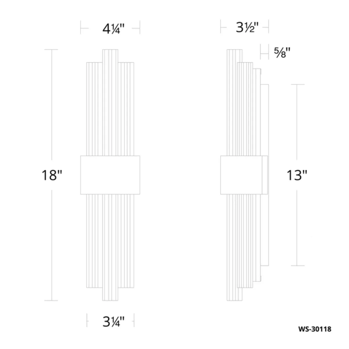 Luzerne LED Bath Bar 3000K