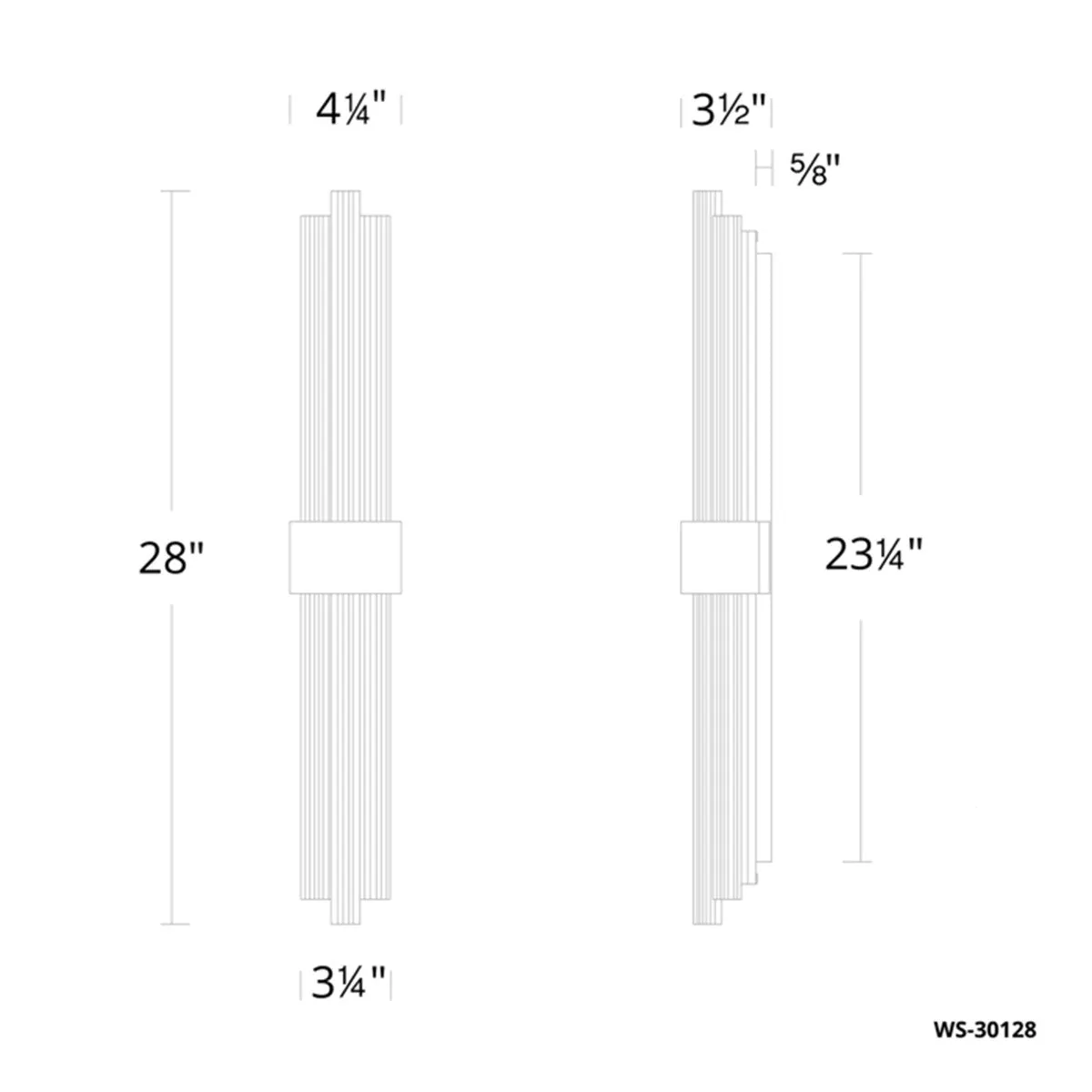 Luzerne LED Bath Bar 3000K