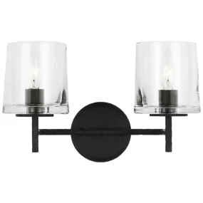 Marietta 14 in. 2 Lights Vanity Light iron Finish