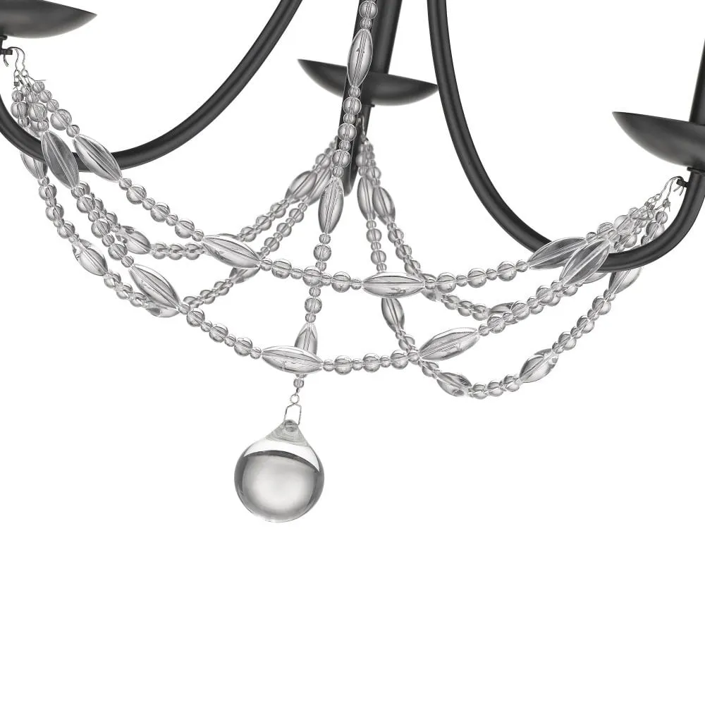 Mirabella 3 Light Mini Chandelier in Golden Aura