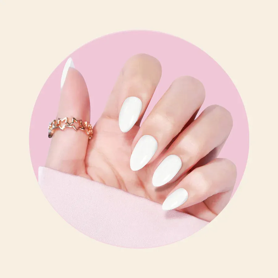 Mitty Semi-Cured Gel Nail Stickers - Fluffy Clouds
