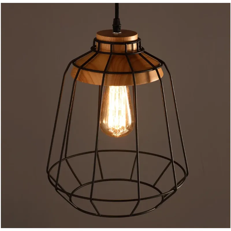 Modern Grid Design Cage Decoration Ceiling Pendant Light 07472