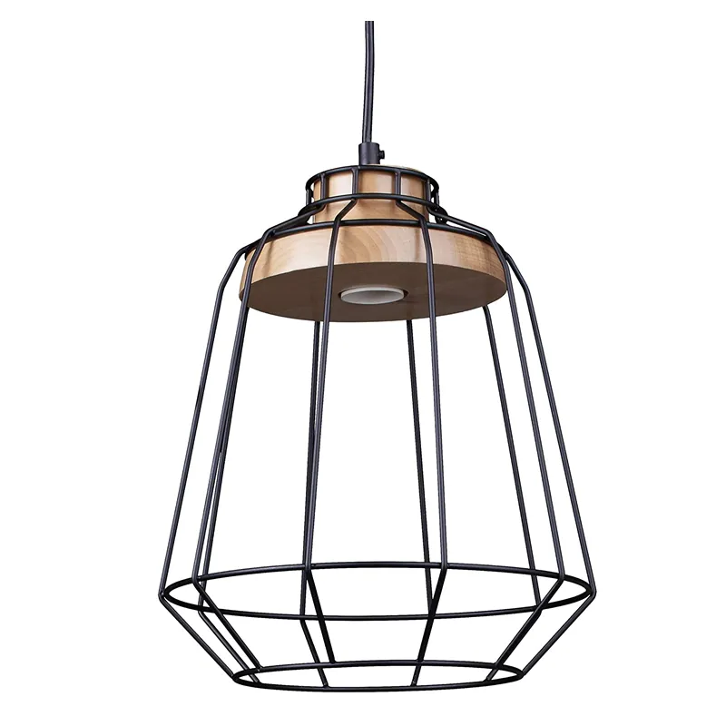 Modern Grid Design Cage Decoration Ceiling Pendant Light 07472